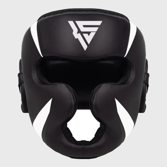 Casque de protection KSE noir et blanc