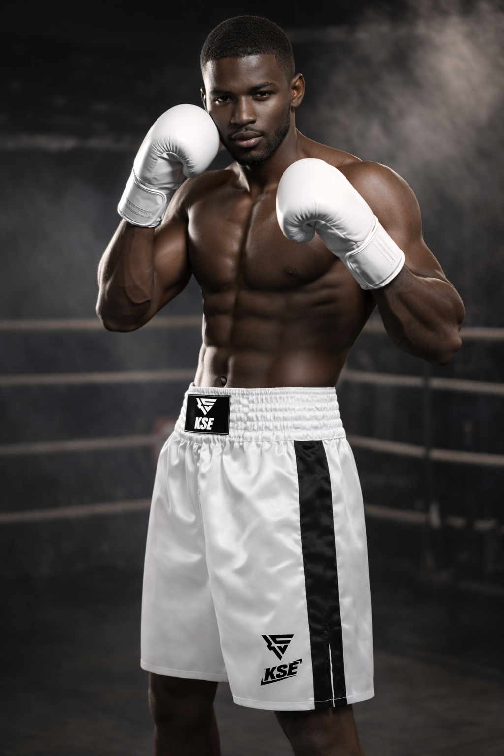 Short de Boxe Anglaise KS EKIP – Rouge Pro