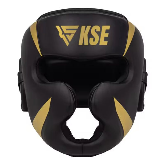 Casque de protection KSE noir et doré