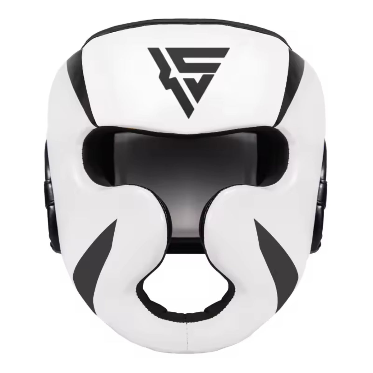 Casque de protection KSE blanc et noir