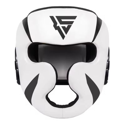 Casque de protection KSE blanc et noir