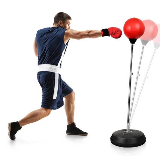 Punching Ball Reflex sur Pied – Entraînement Boxe & Kickboxing
