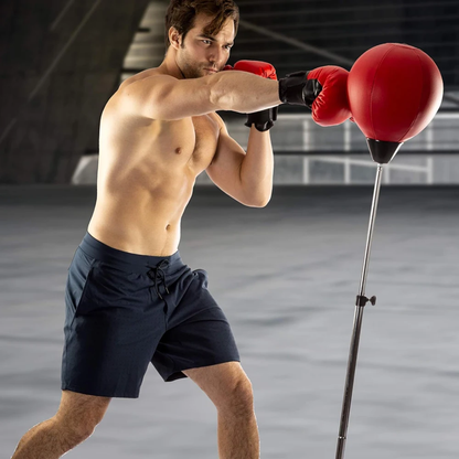 Punching Ball Reflex sur Pied – Entraînement Boxe & Kickboxing